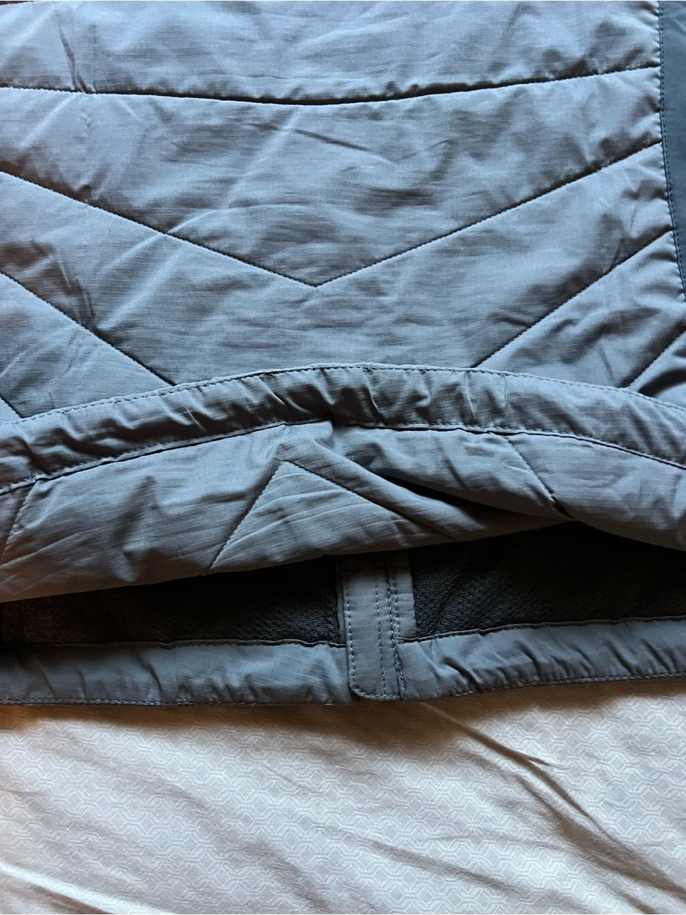 Outdoor Research M Refuge Hybrid Zippered Grey Hoodie